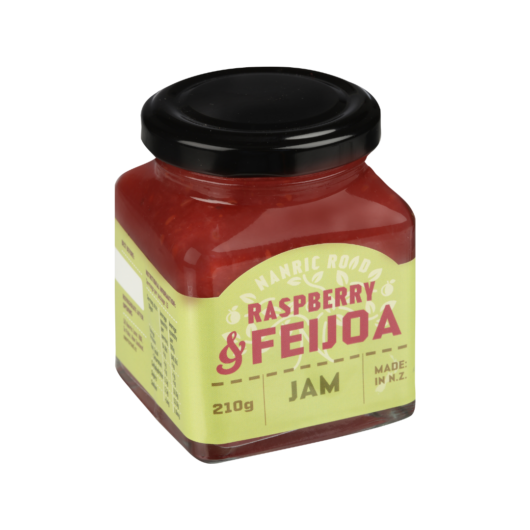 Raspberry & Feijoa Jam