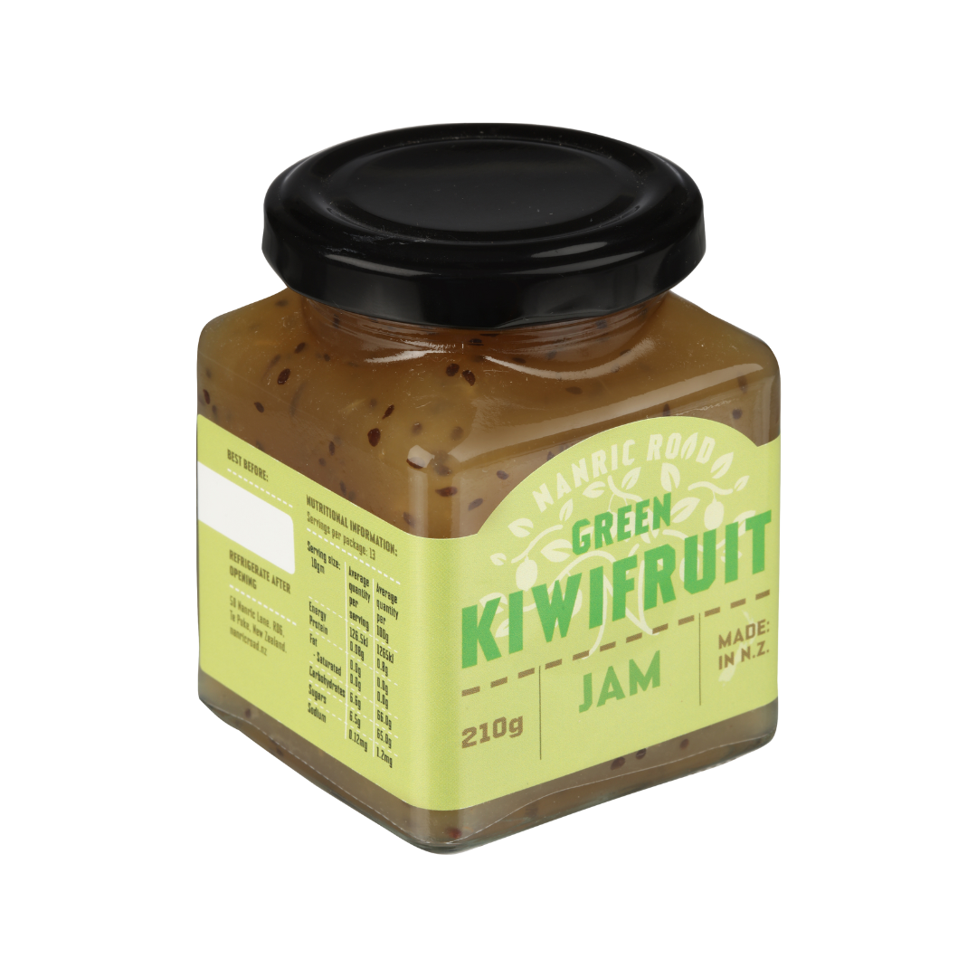 Nanric Road Green Kiwifruit Jam 210g
