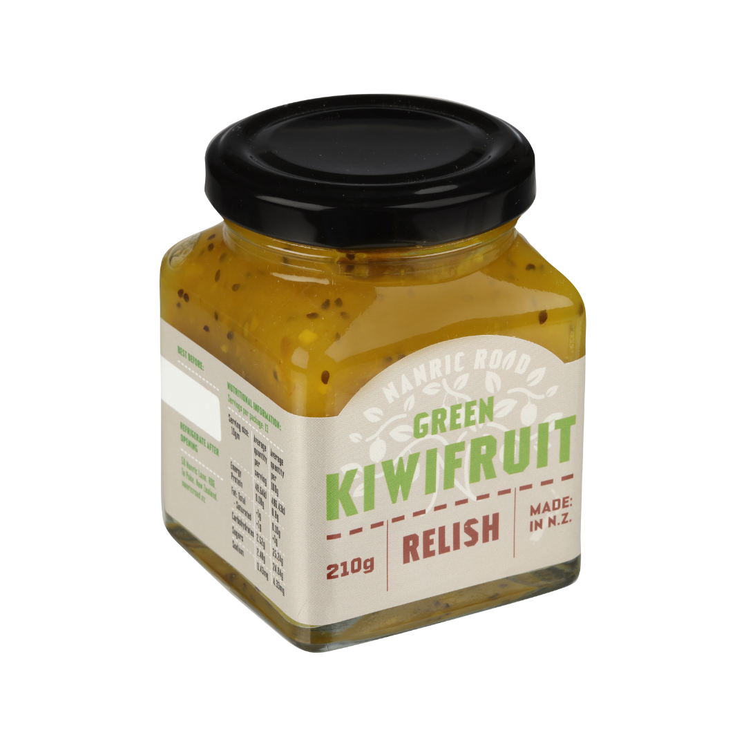Nanric Road Green Kiwifruit Relish 210g