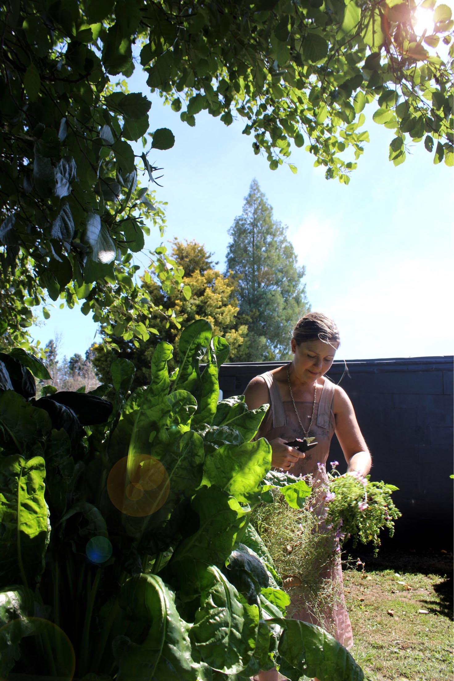 Amanda in Garden Nanric Road