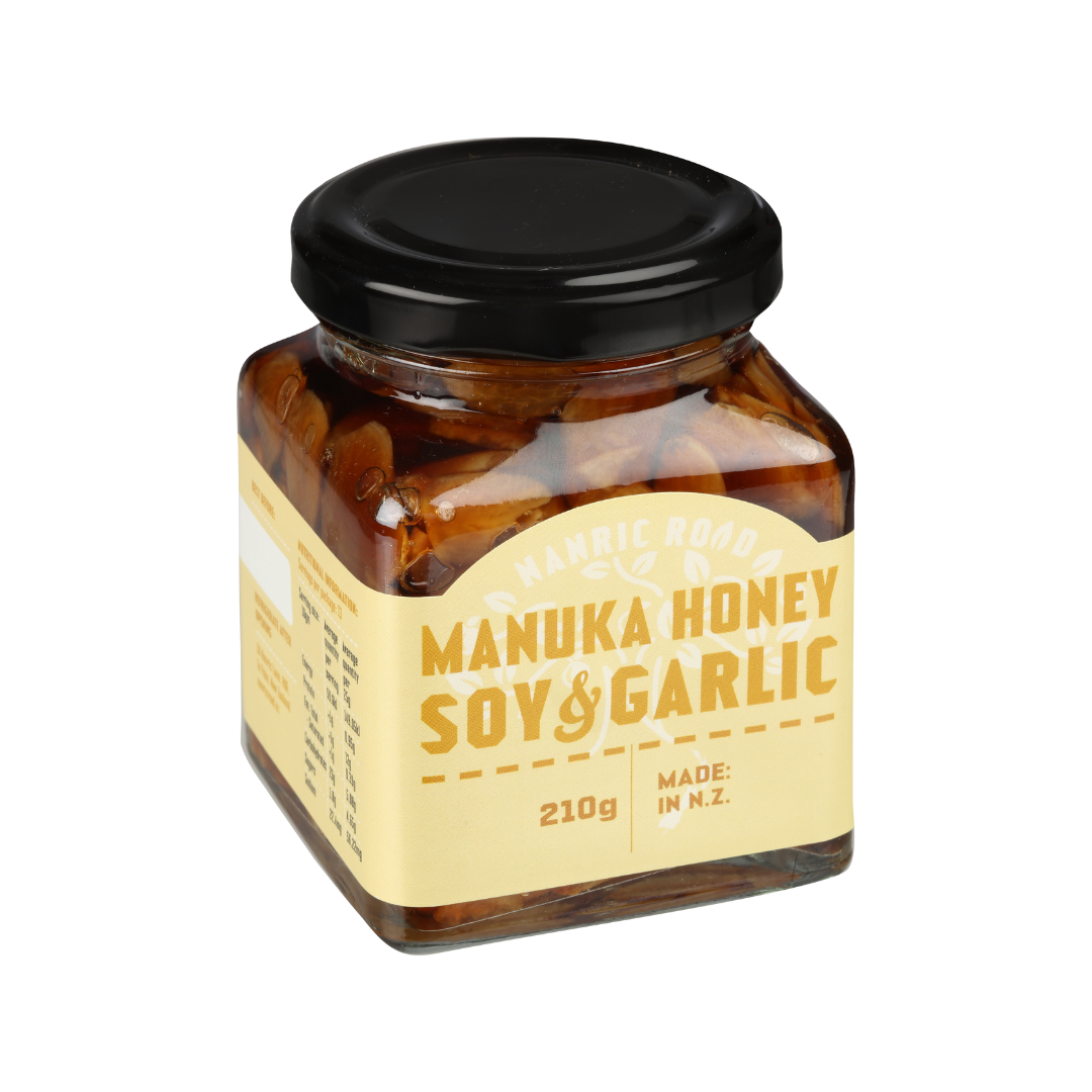 Nanric Road Manuka Honey Soy and Garlic 210g