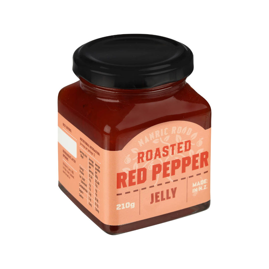 Nanric Road Roasted Red Pepper Jelly 210g