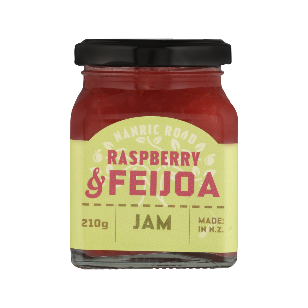 Raspberry & Feijoa Jam