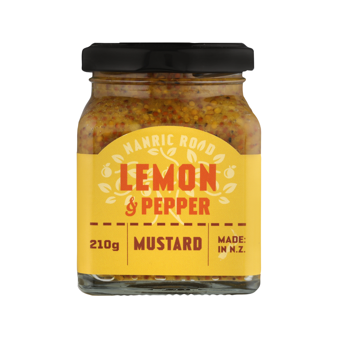 Nanric Road Lemon and Pepper Mustard